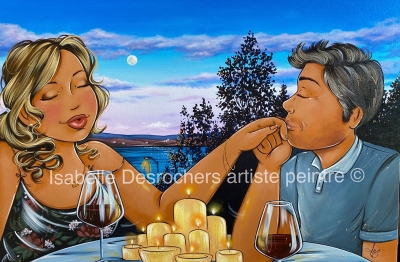 Ce soir la lune nous charme