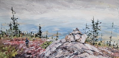 L'inukshuk de Charlevoix